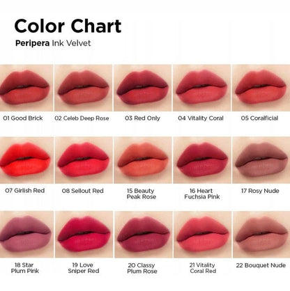 Peripera Peripera Pomadka w płynie Ink Velvet 26 Well-Made Nude - 4 g