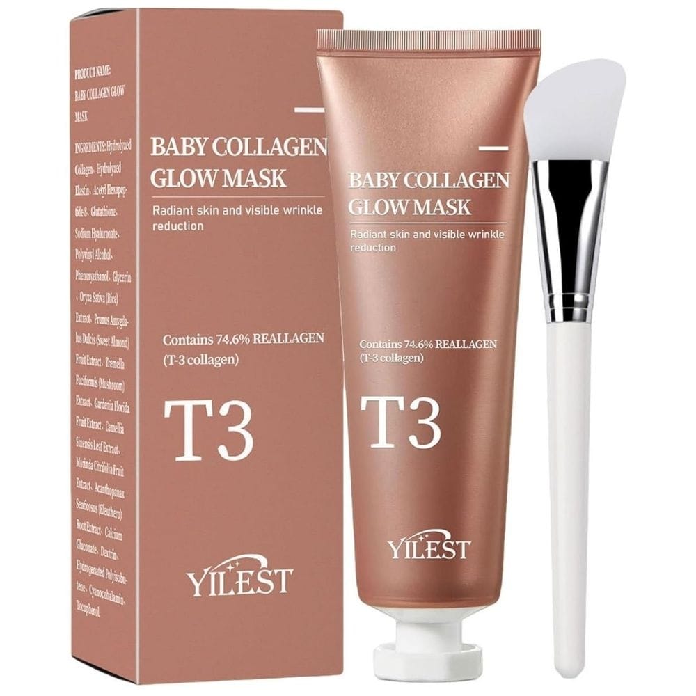 Pestlo Pestlo Baby Collagen Rozświetlająca maska kolagenowa - 70 ml