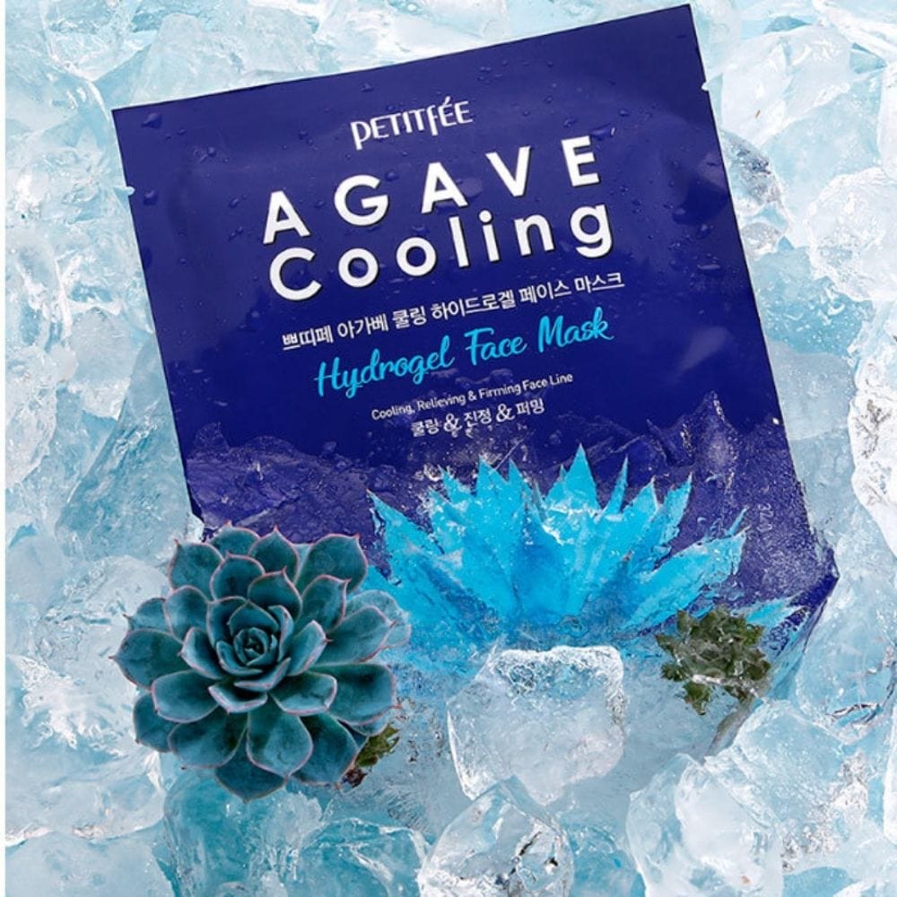Petitfee Petitfee Agave Cooling Hydrożelowa maska do twarzy - 5 sztuk