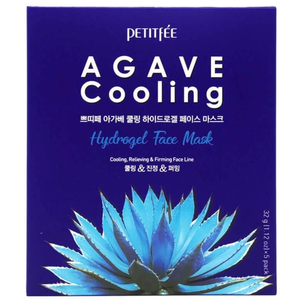 Petitfee Petitfee Agave Cooling Hydrożelowa maska do twarzy - 5 sztuk