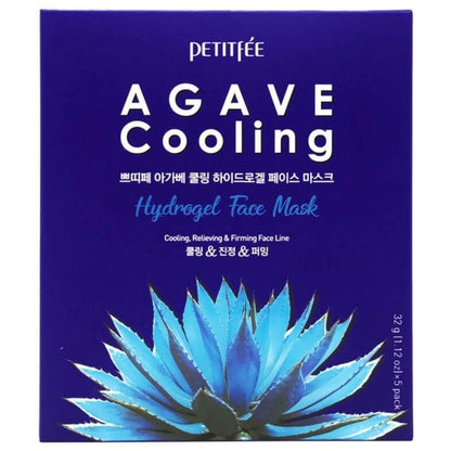 Petitfee Petitfee Agave Cooling Hydrożelowa maska do twarzy - 5 sztuk