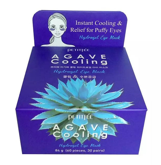 Petitfee Petitfee Hydrożelowe płatki pod oczy Agave Cooling - 60 sztuk