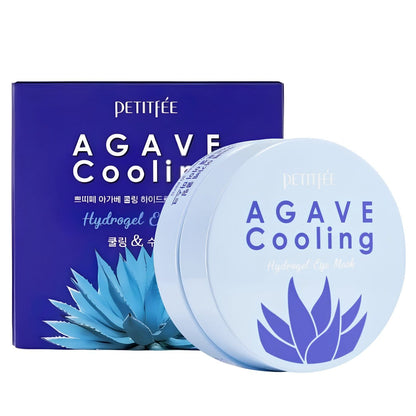 Petitfee Petitfee Hydrożelowe płatki pod oczy Agave Cooling - 60 sztuk