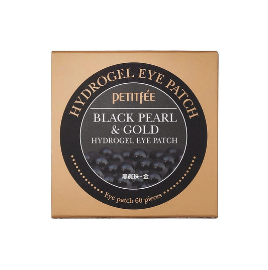 Petitfee Petitfee Hydrożelowe płatki pod oczy Black Pearl&Gold - 60 sztuk