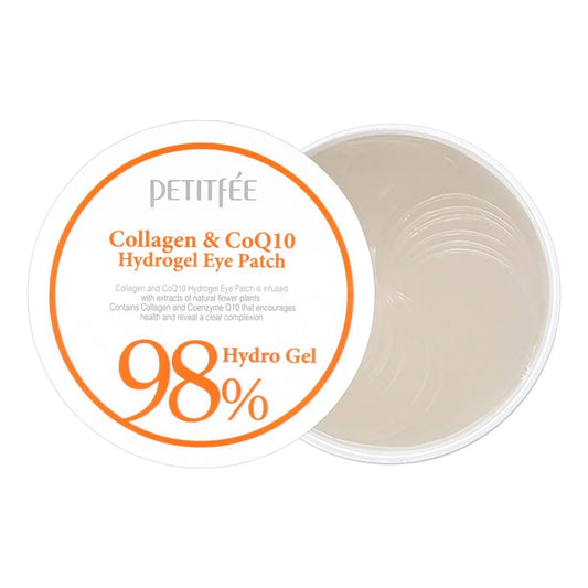 Petitfee Petitfee Hydrożelowe płatki pod oczy Collagen & COQ10 - 60 sztuk