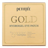 Petitfee Hydrożelowe płatki pod oczy Gold - 60 sztuk