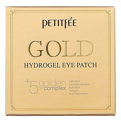Petitfee Petitfee Hydrożelowe płatki pod oczy Gold - 60 sztuk