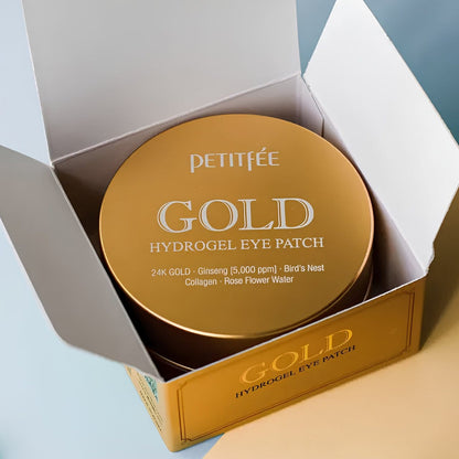 Petitfee Petitfee Hydrożelowe płatki pod oczy Gold - 60 sztuk
