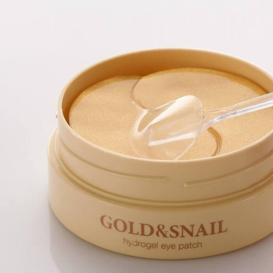 Petitfee Petitfee Hydrożelowe płatki pod oczy Gold&Snail - 60 sztuk
