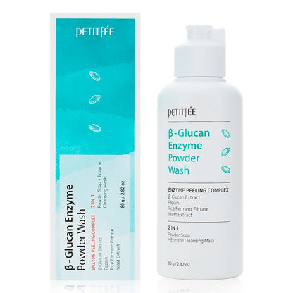 Petitfee Petitfee Puder enzymatyczny do mycia twarzy z B-glukanem - 80 g