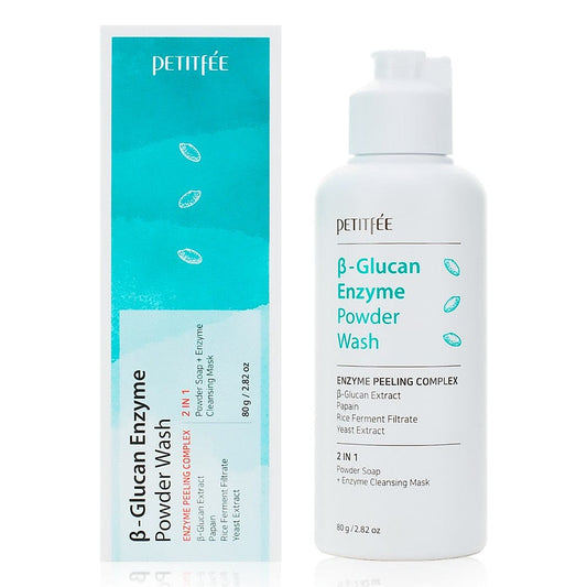 Petitfee Petitfee Puder enzymatyczny do mycia twarzy z B-glukanem - 80 g