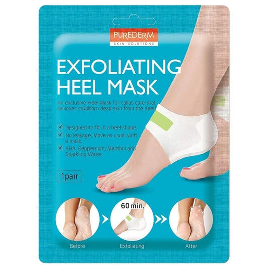 Purederm Purederm Maska złuszczająca na pięty Exfoliating Feel Mask - 1 para