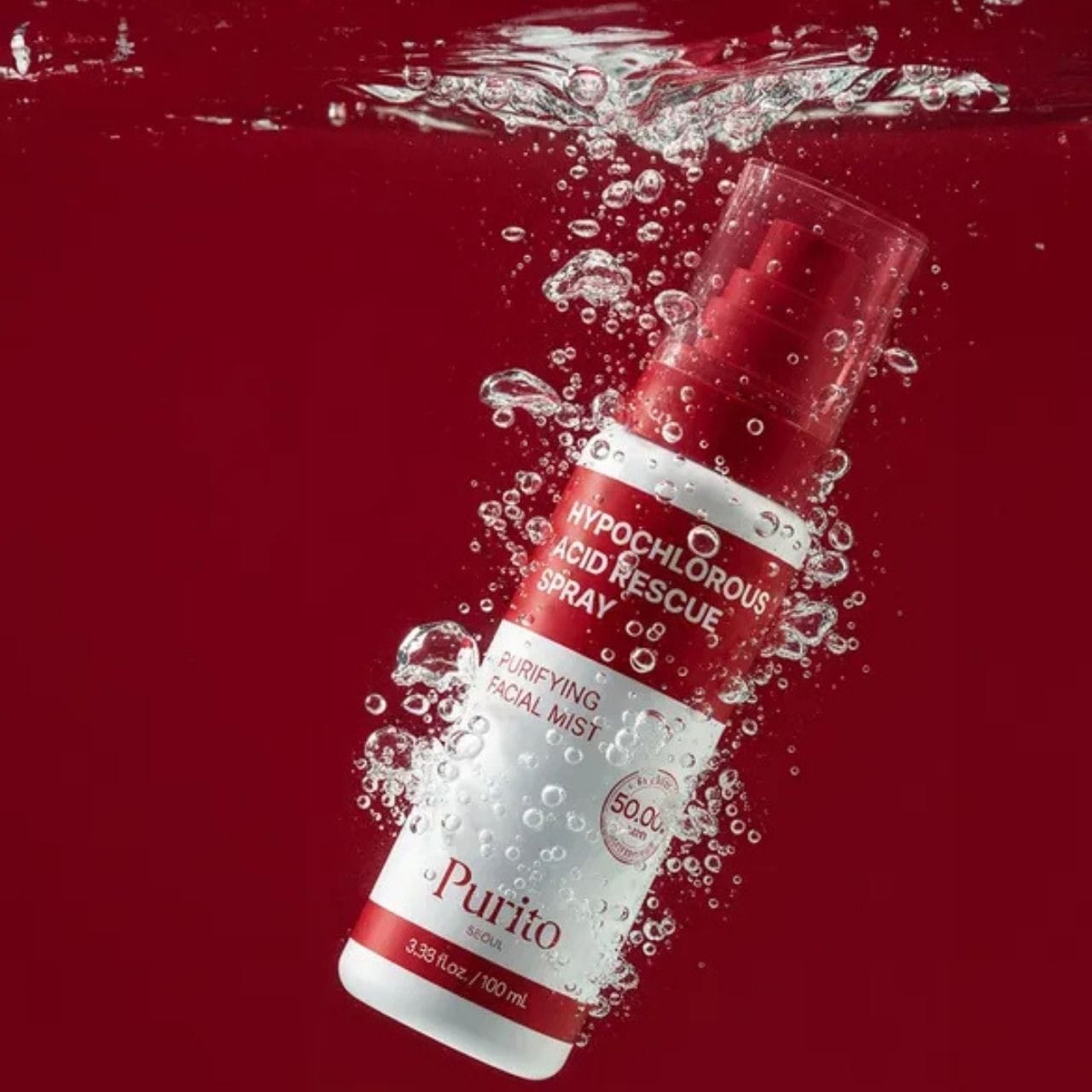Purito Purito Hypochlorous Acid Rescue Spray Kojąca mgiełka do twarzy - 100 ml
