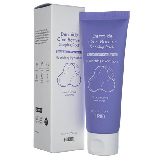 Purito Purito Krem regenerujący na noc Dermide Cica Barrier - 80 ml
