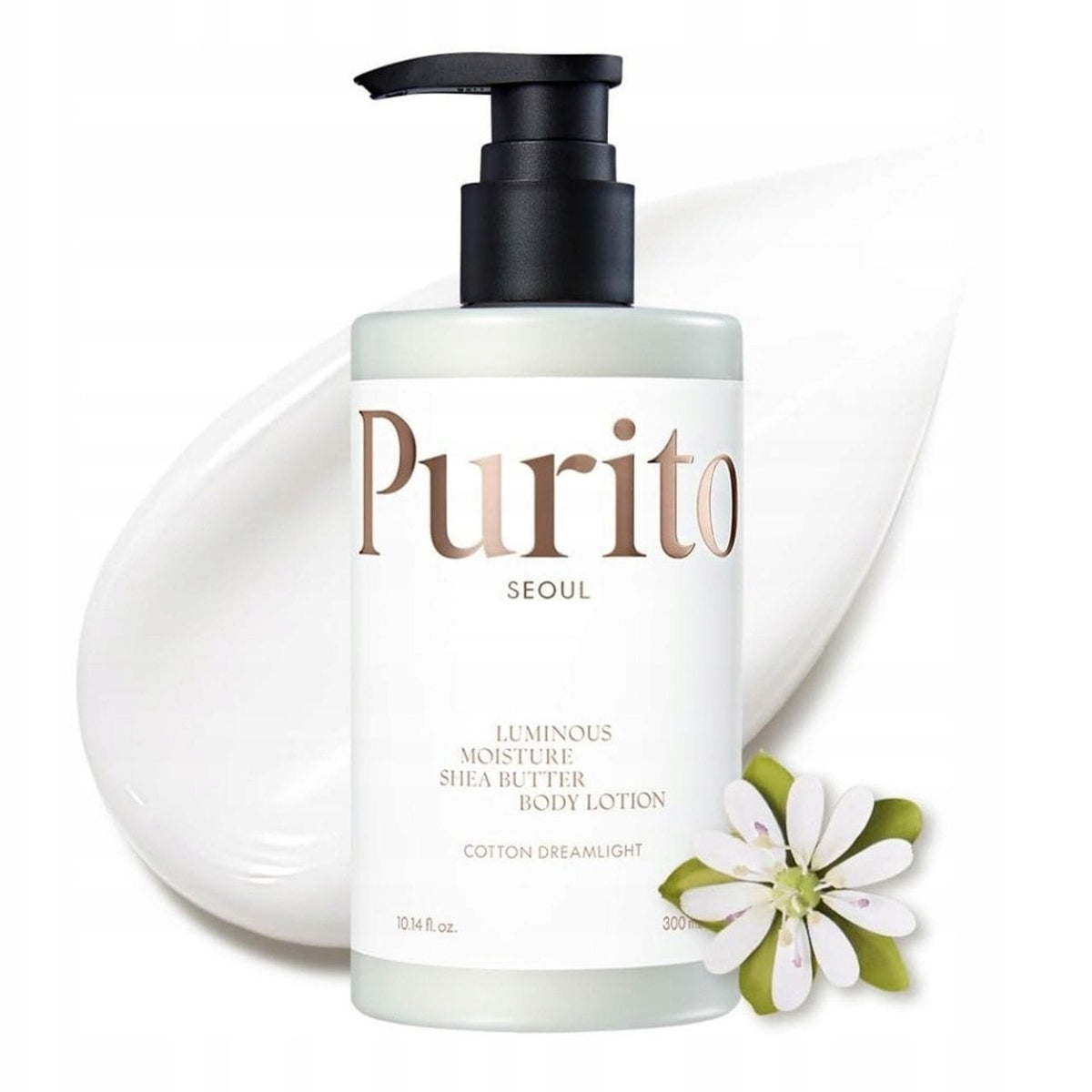 Purito Purito Luminous Moisture Shea Butter Body Lotion Cotton Dreamlight Nawilżający balsam do ciała - 300 ml