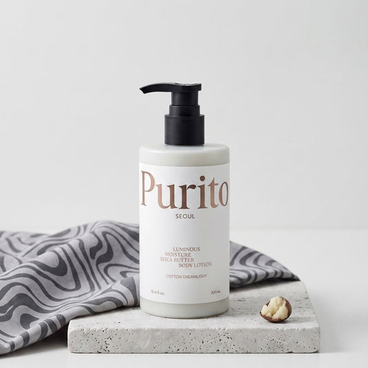Purito Purito Luminous Moisture Shea Butter Body Lotion Cotton Dreamlight Nawilżający balsam do ciała - 300 ml