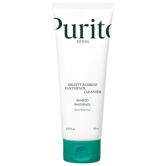Purito Purito Mighty Bamboo Panthenol Łagodzący żel do mycia twarzy - 150 ml