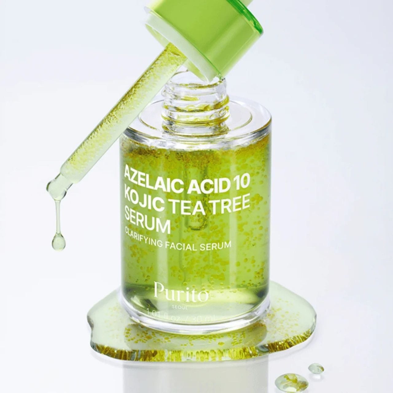 Purito Purito Seoul Azelaic Acid 10 Kojic Tea Tree Serum Rozjaśniające serum do cery trądzikowej - 30 ml