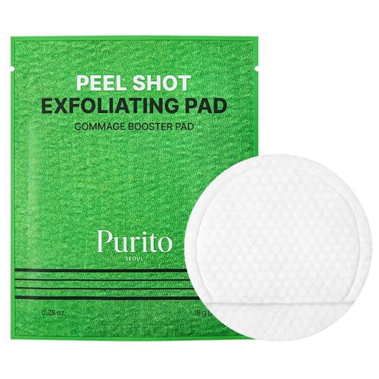 Purito Purito Seoul Peel Shot Exfoliating Pad Złuszczające płatki do twarzy - 8 sztuk