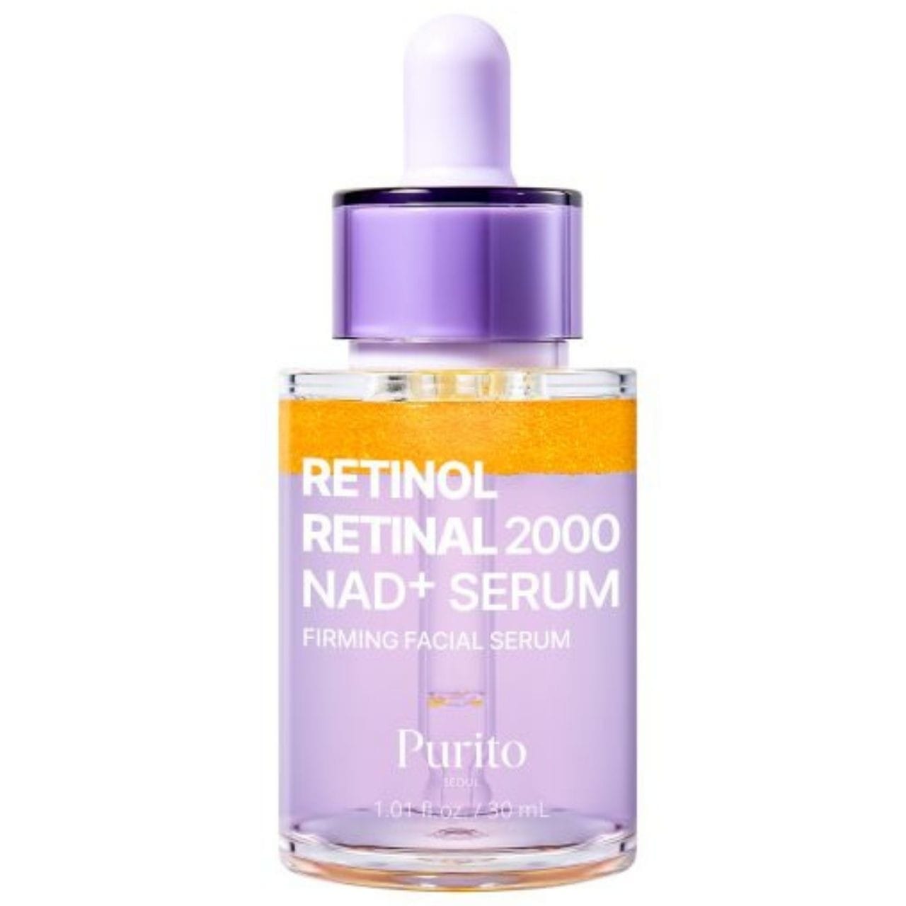 Purito Purito Seoul Retinol Retinal 2000 NAD+ Serum Przeciwzmarszczkowe serum - 30 ml