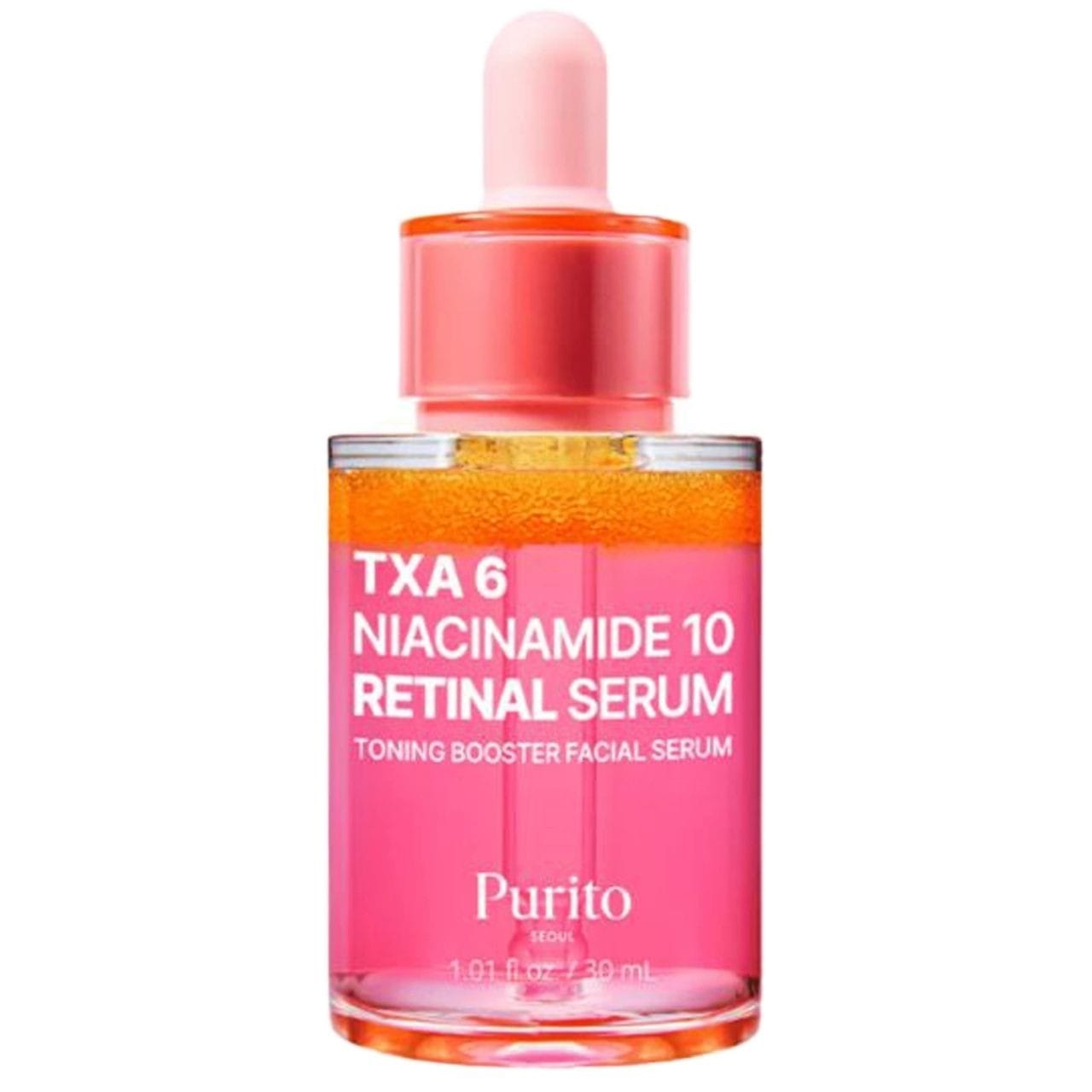 Purito Purito Seoul TXA 6 Niacinamide 10 Retinal Serum Rozjaśniające serum - 30 ml
