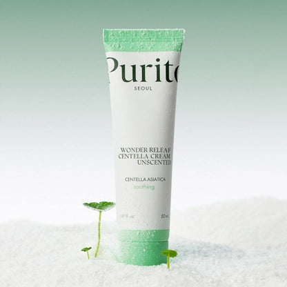 Purito Purito Wonder Releaf Centella Unscented Regenerujący krem do twarzy - 50 ml