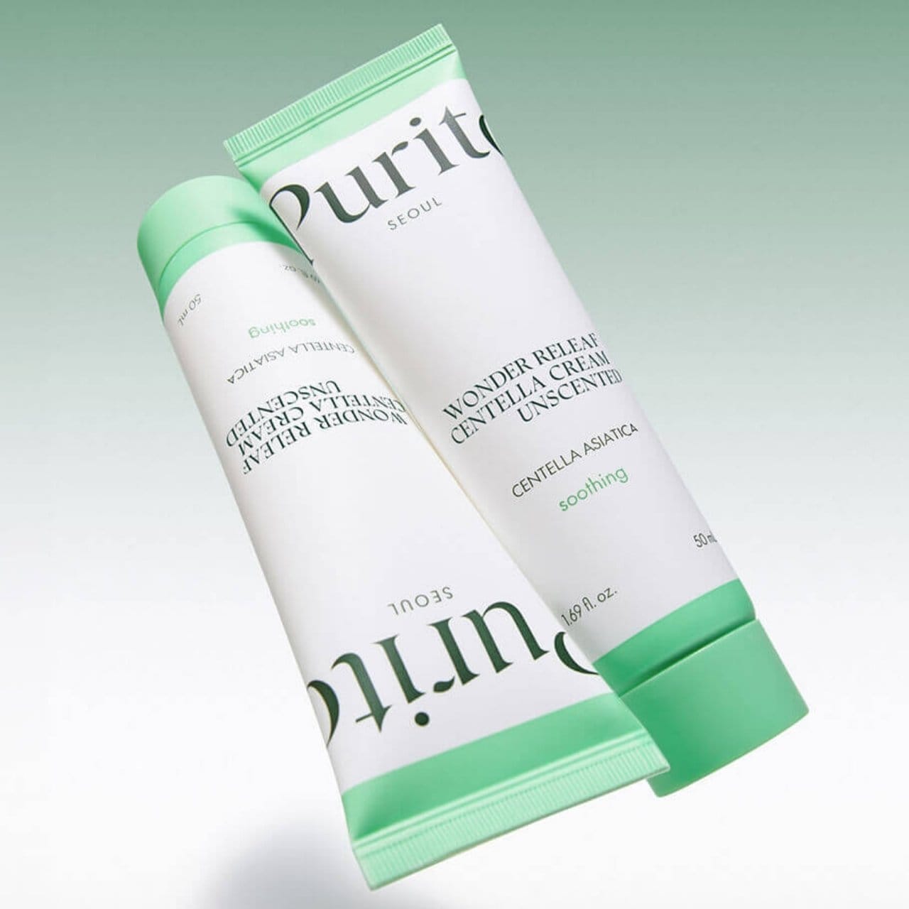 Purito Purito Wonder Releaf Centella Unscented Regenerujący krem do twarzy - 50 ml