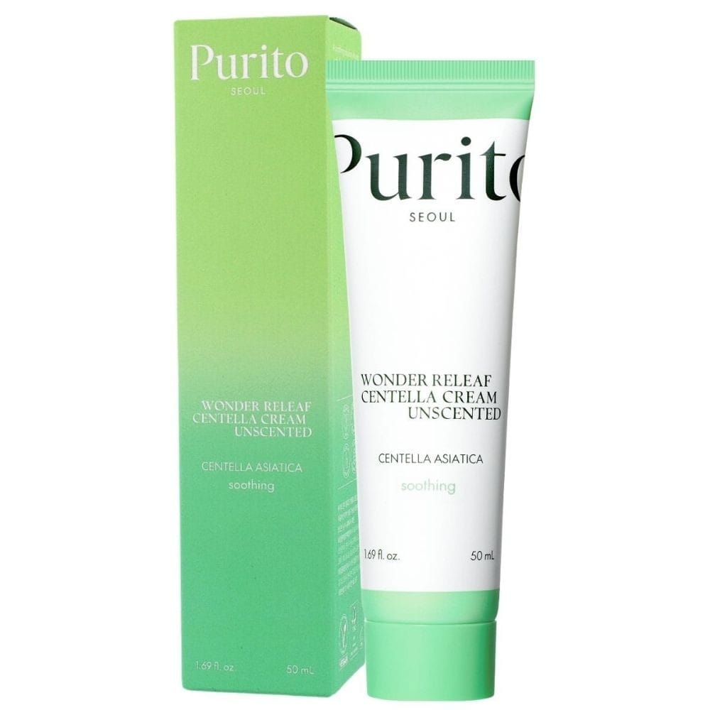 Purito Purito Wonder Releaf Centella Unscented Regenerujący krem do twarzy - 50 ml
