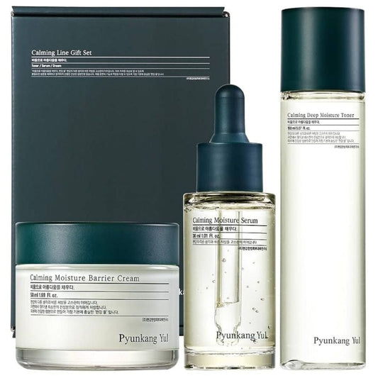 Pyunkang Yul Pyunkang Yul Calming Line Gift Set - Łagodzący zestaw dla wymagającej skóry
