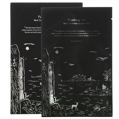 Pyunkang Yul Pyunkang Yul Rewitalizujące maseczki z czarną herbatą - 10 sztuk