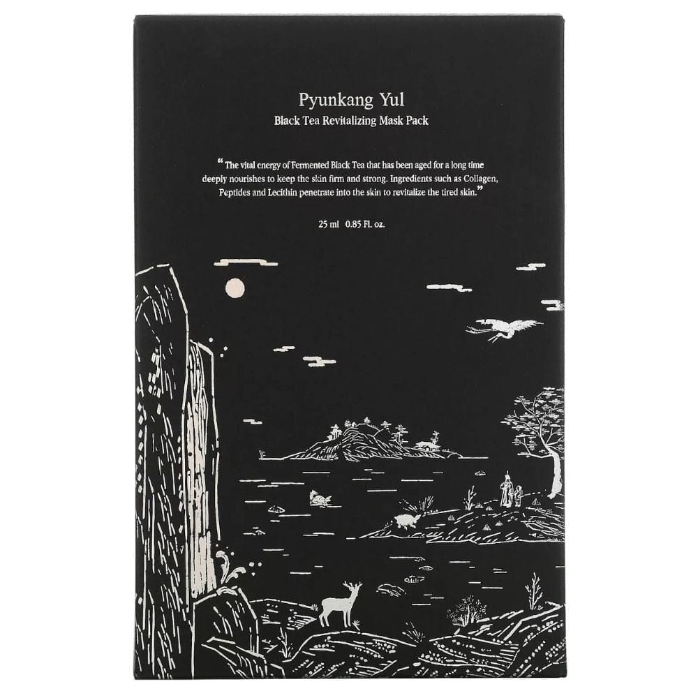 Pyunkang Yul Pyunkang Yul Rewitalizujące maseczki z czarną herbatą - 10 sztuk