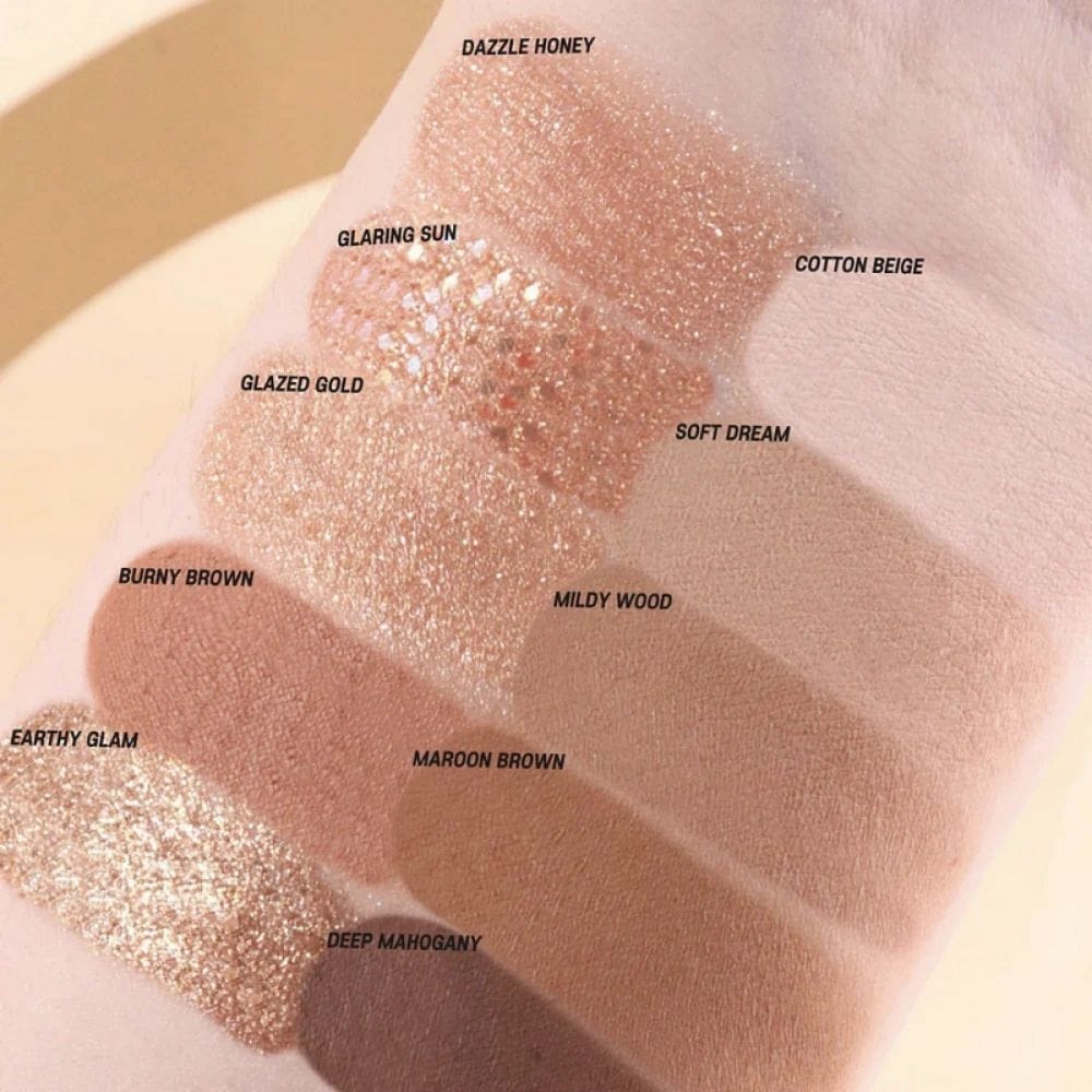 ROM&ND Rom&nd Paleta cieni do oczu Better Than Palette Secret Garden - 02 Mahogany Garden