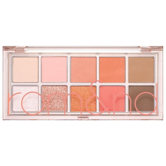ROM&ND Rom&nd Paleta cieni do oczu Better Than Palette Secret Garden - 08 Peach Dahlia Garden