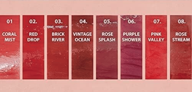 ROM&ND Rom&nd Wodny błyszczyk do ust Glasting Water Tint 05 Rose Splash