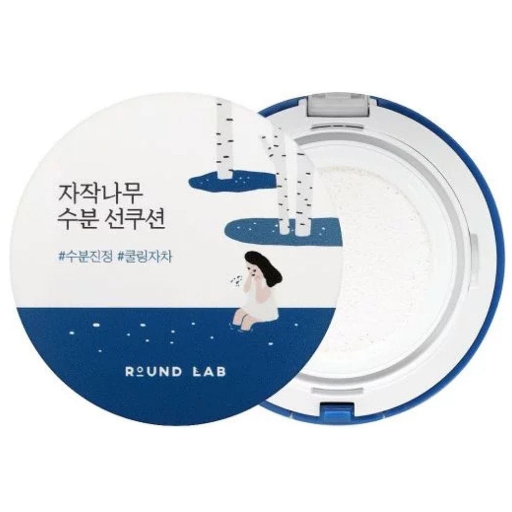 Round Lab Round Lab Birch Juice Nawilżający krem przeciwsłoneczny SPF50+ w kompakcie - 15 g