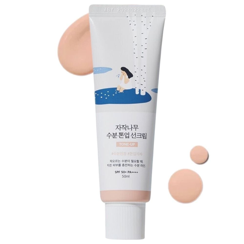 Round Lab Round Lab Tonizujący krem z filtrem SPF50+ Birch Moisture Tone-Up - 50 ml
