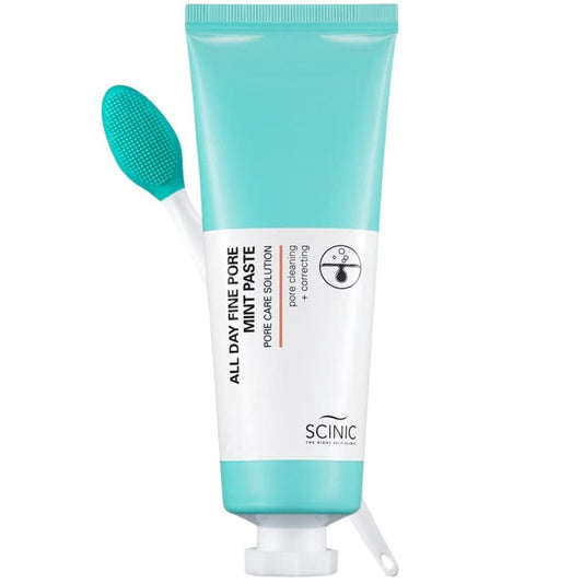 SCINIC SCINIC All Day Fine Pore Glinka oczyszczająca pory + szczoteczka - 80 ml