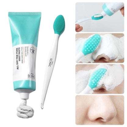 SCINIC SCINIC All Day Fine Pore Glinka oczyszczająca pory + szczoteczka - 80 ml