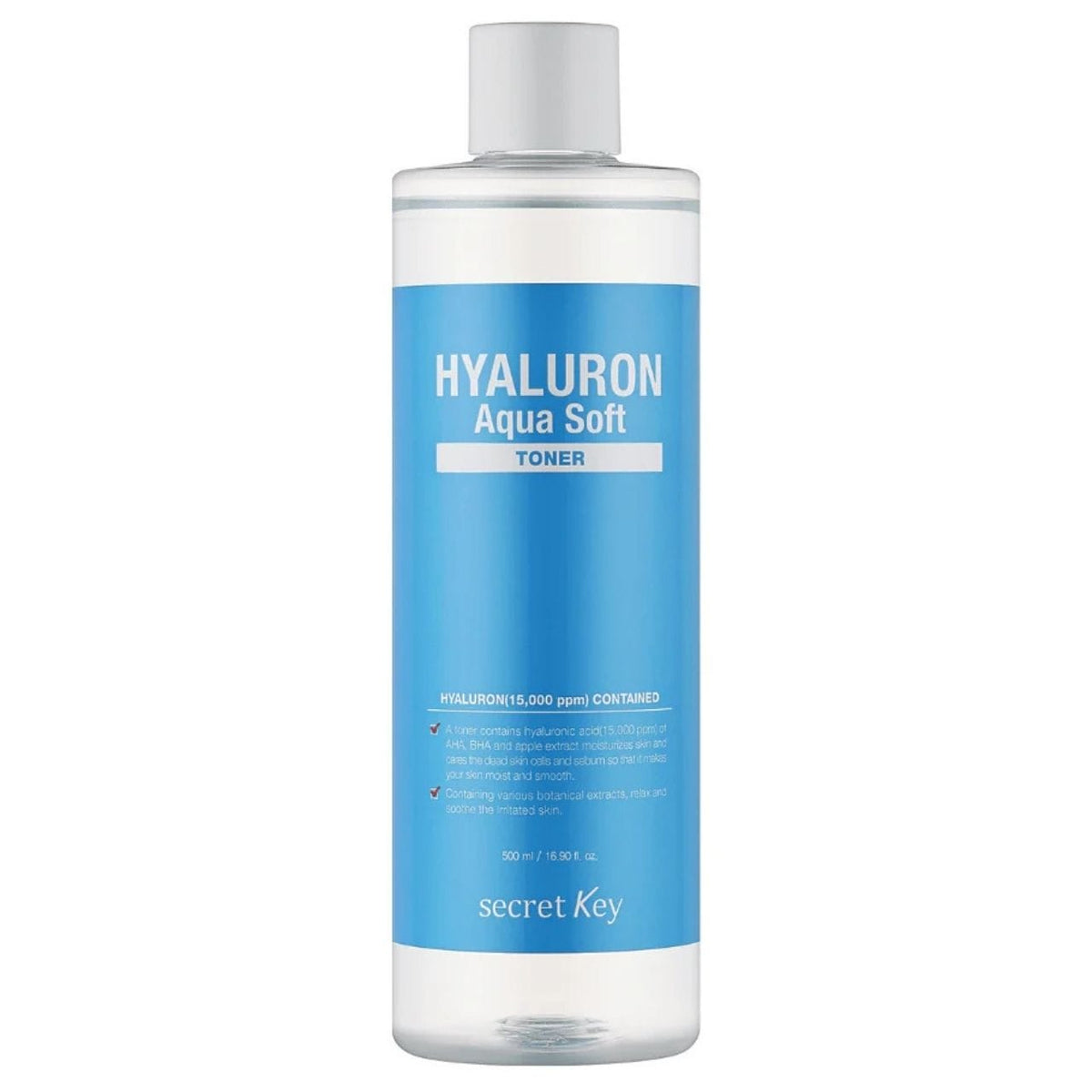 Secret Key Secret Key Hyaluron Aqua feuchtigkeitsspendend Gesichtstonikum - 500 ml