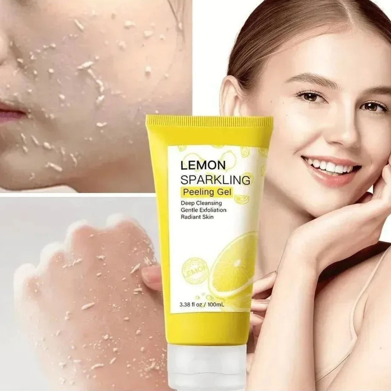 Secret Key Secret Key Lemon Sparkling Peeling Gel Złuszczający peeling do twarzy - 120 ml