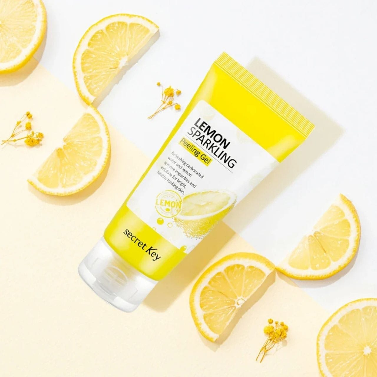 Secret Key Secret Key Lemon Sparkling Peeling Gel Złuszczający peeling do twarzy - 120 ml