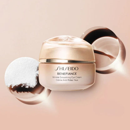 Shiseido Shiseido Benefiance Wrinkle Smoothing Eye Cream Przeciwzmarszczkowy krem pod oczy - 15 ml