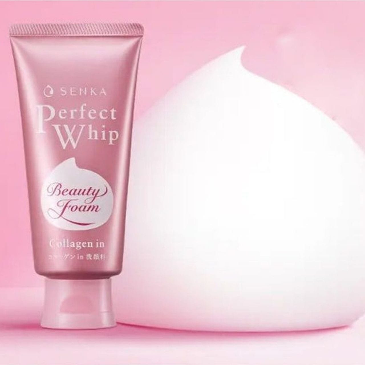 Shiseido Shiseido Senka Perfect Whip Collagen Pianka do mycia twarzy - 120 g