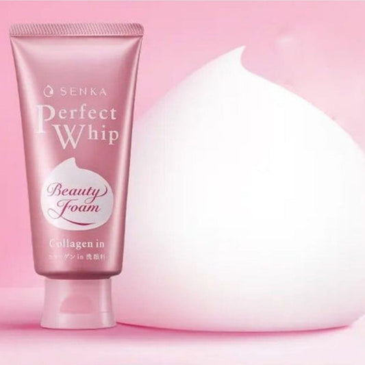 Shiseido Shiseido Senka Perfect Whip Collagen Pianka do mycia twarzy - 120 g