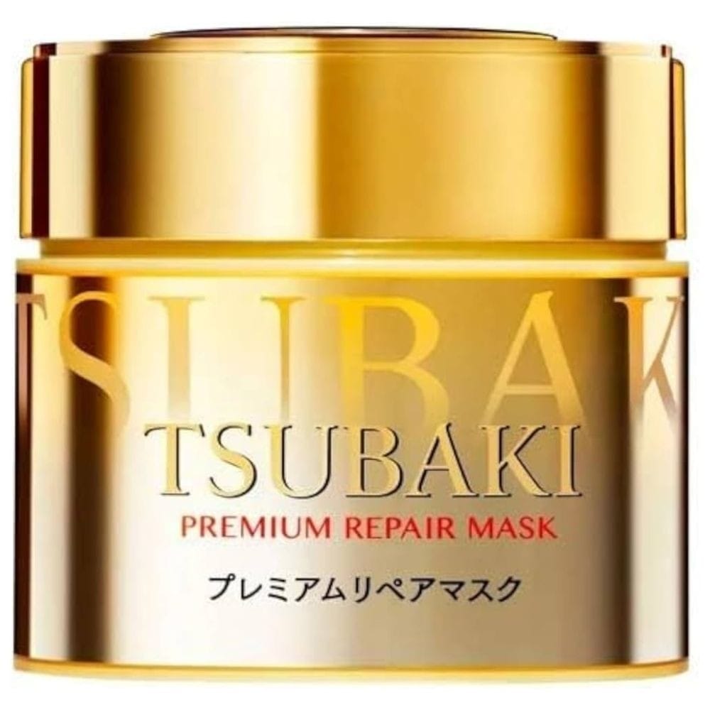 Shiseido Shiseido Tsubaki Odbudowująca maska do włosów z olejem Tsubaki - 180 g