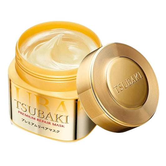 Shiseido Shiseido Tsubaki Odbudowująca maska do włosów z olejem Tsubaki - 180 g