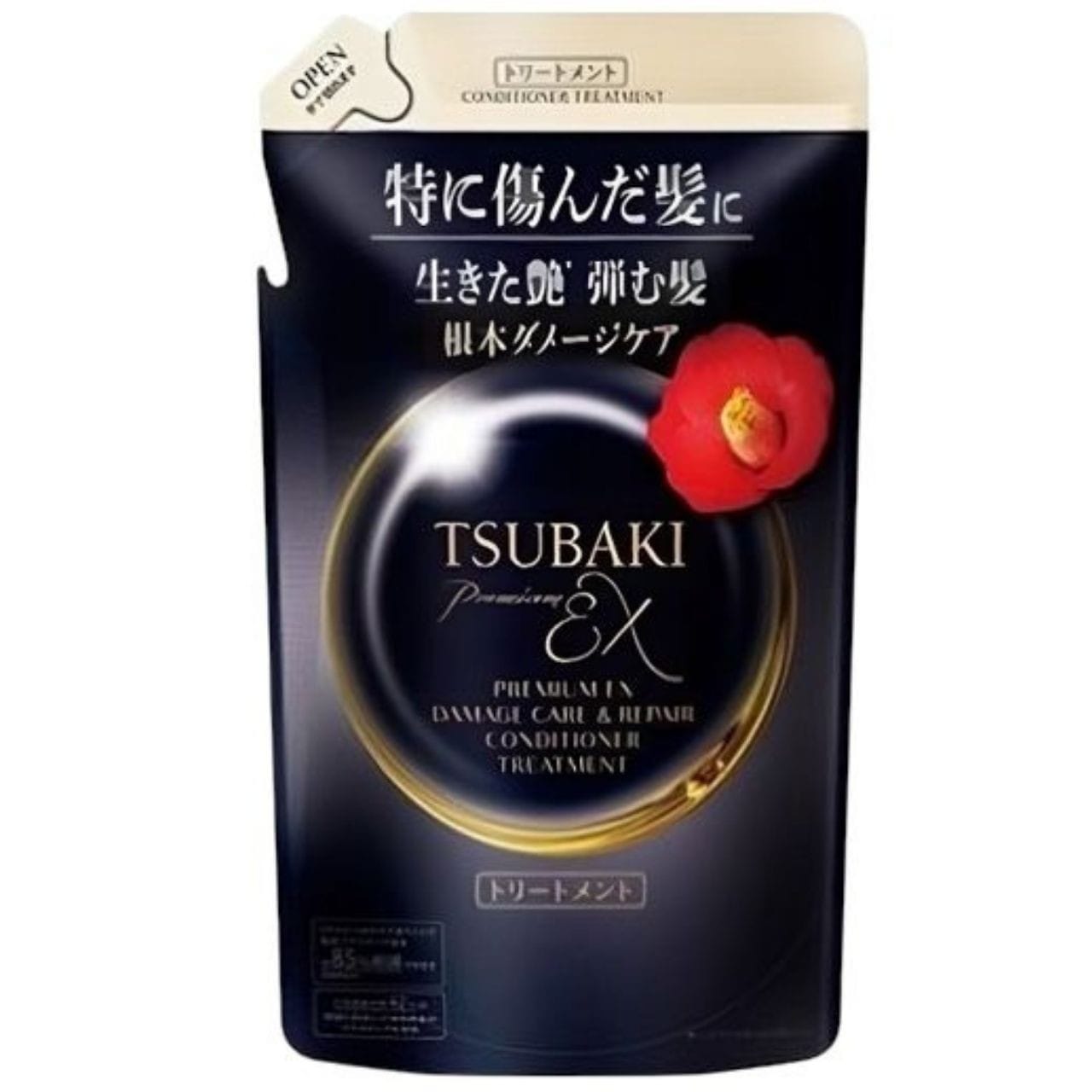 Shiseido Shiseido Tsubaki Premium EX Damage Regenerująca odżywka - 300 ml — Składniki i ocena