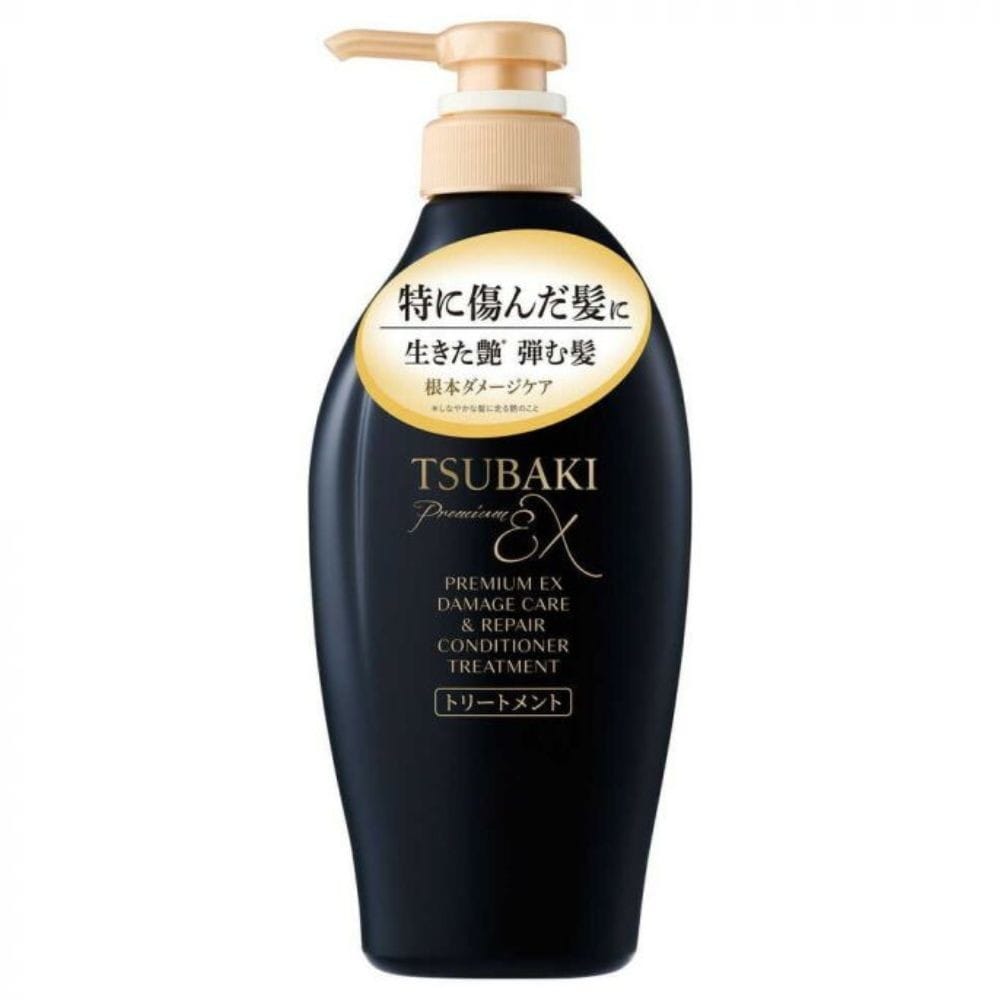 Shiseido Shiseido Tsubaki Premium EX Odżywka do zniszczonych włosów - 450 ml — Składniki i ocena