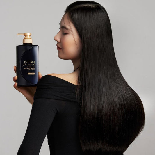 Shiseido Shiseido Tsubaki Premium EX Szampon odbudowujący - 450 ml