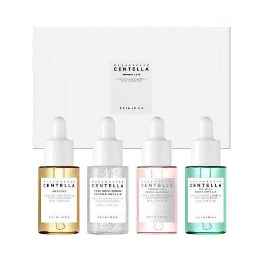 SKIN1004 SKIN1004 Zestaw ampułek do twarzy Madagascar Centella Ampoule Kit - 4x30 ml